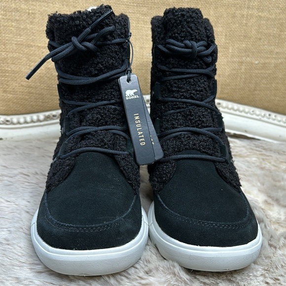 Sorel | Explorer Next Joan Cozy | Black, Moonstone | Size 8 - Picture 5 of 16